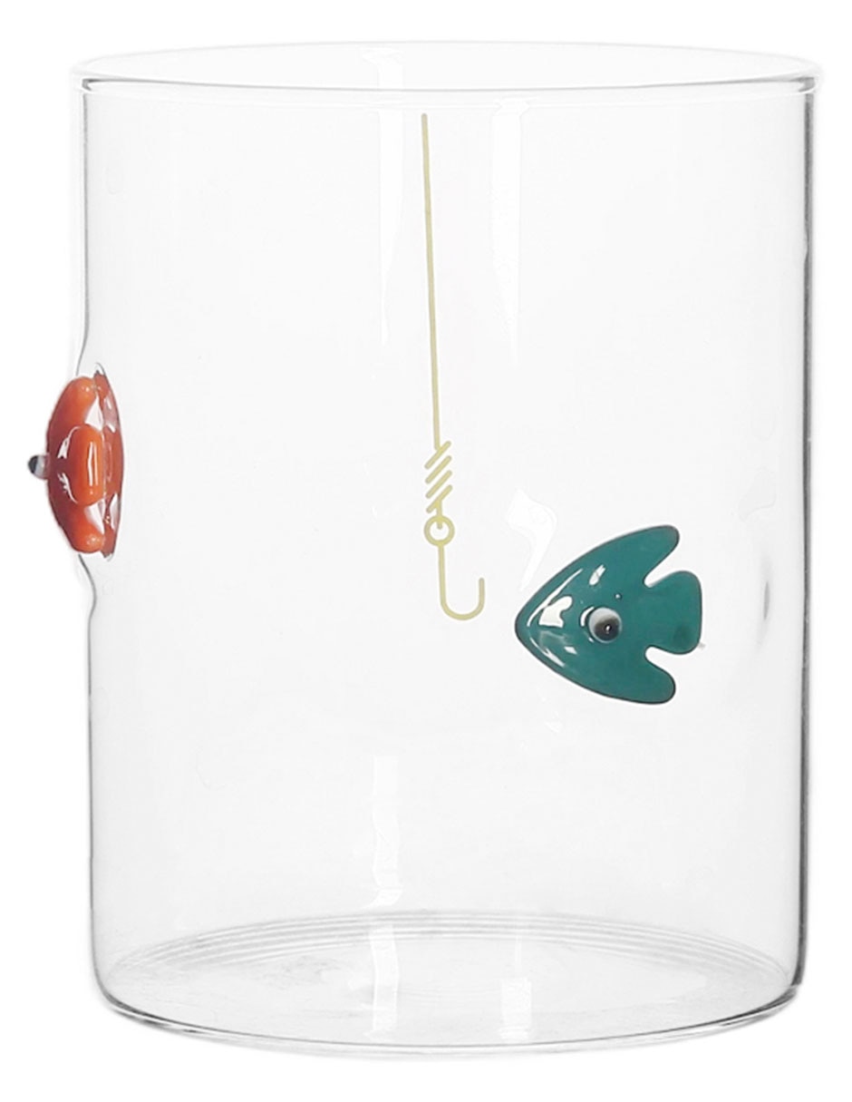 Vaso para agua de vidrio 2