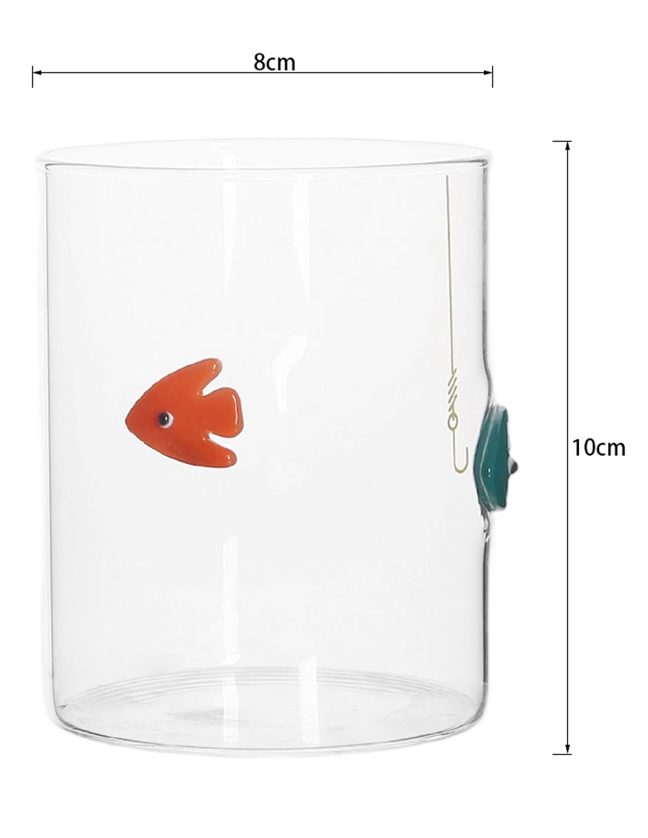 Vaso para agua de vidrio 3