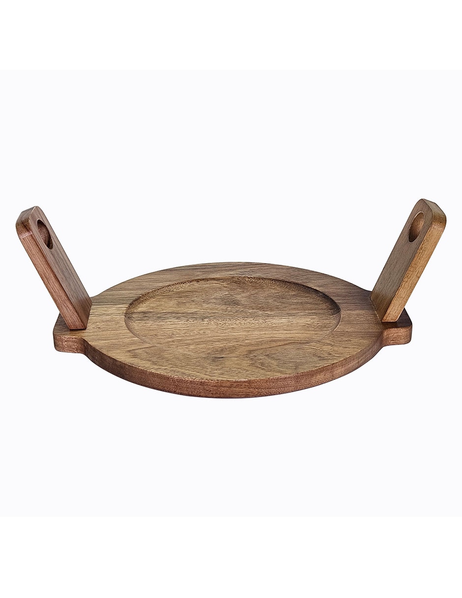 Ensaladera de madera acacia y cerámica 5