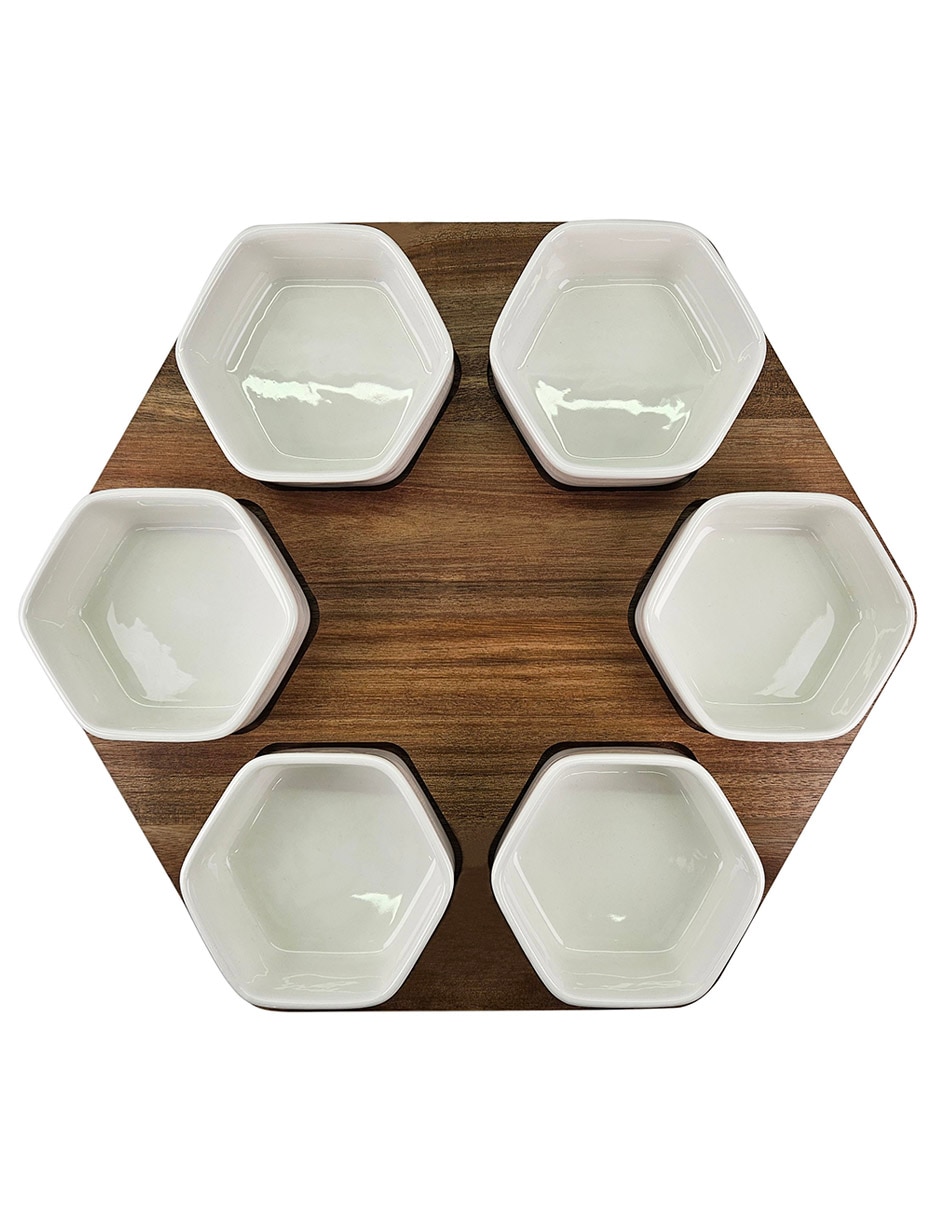 Set botanero de madera 2