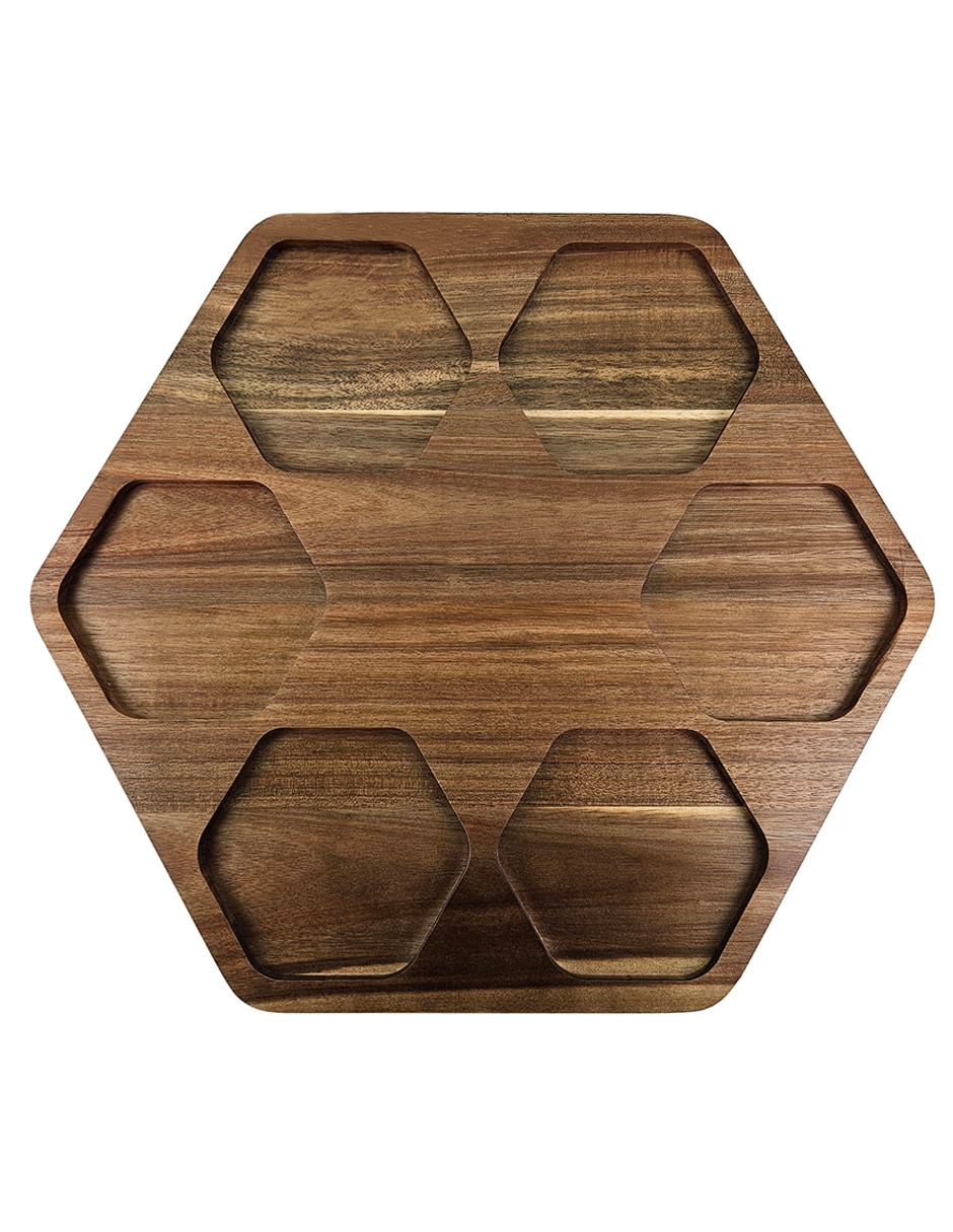 Set botanero de madera 6