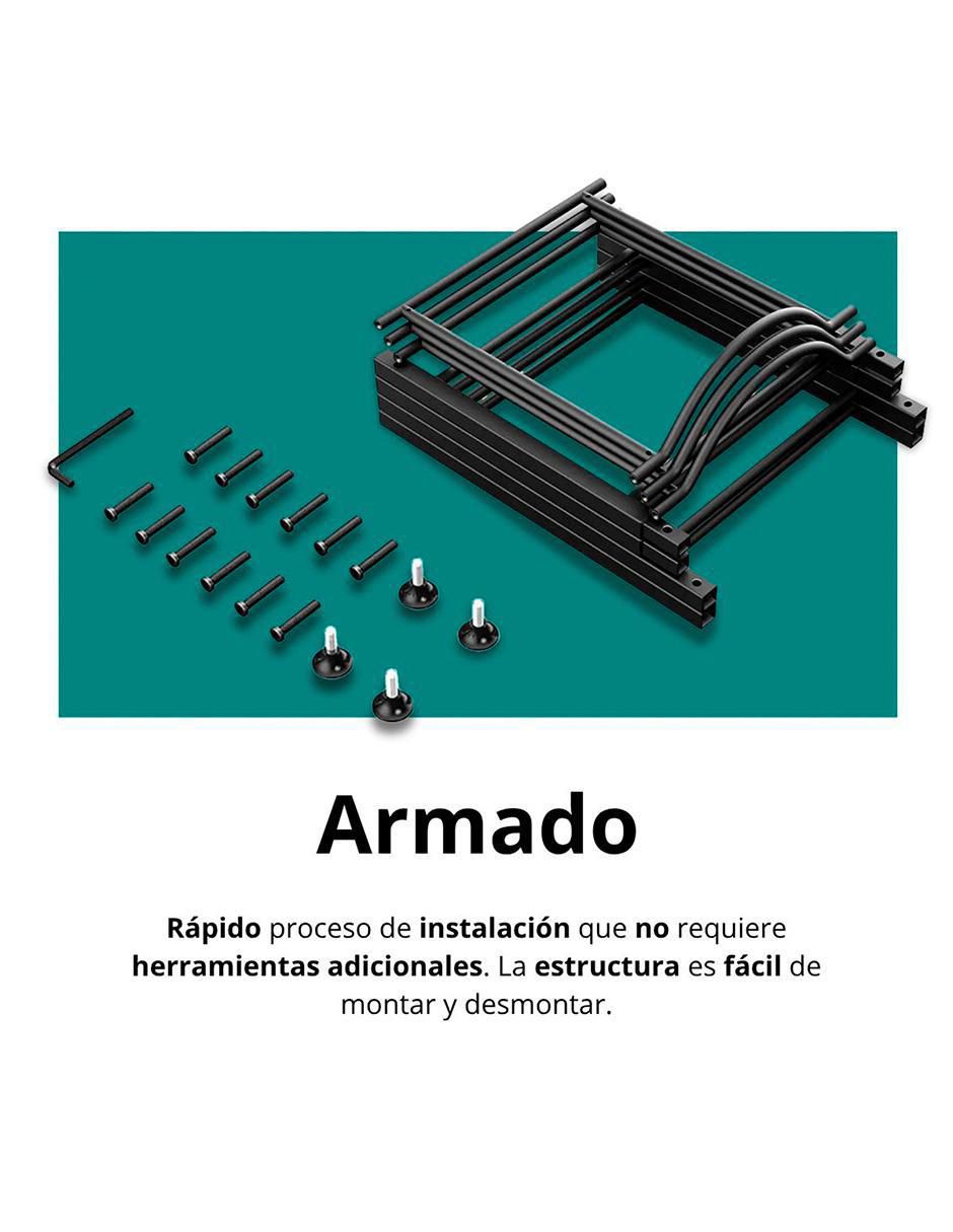 Estante de acero HG090-1 4
