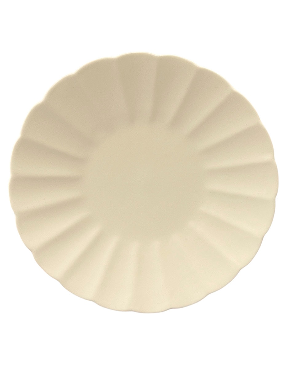 Plato ensalada Oasis Tropical de stoneware 2