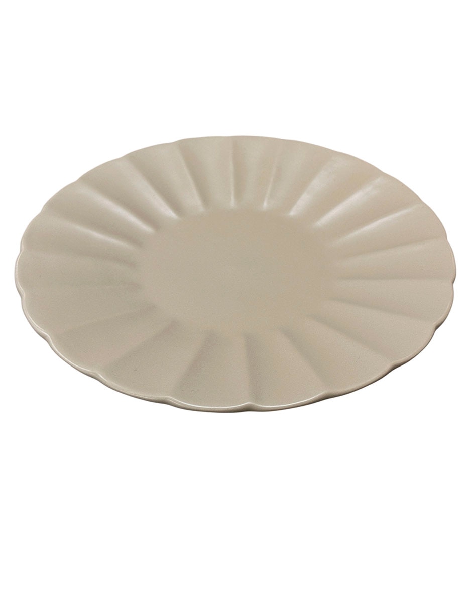 Plato ensalada Oasis Tropical de stoneware