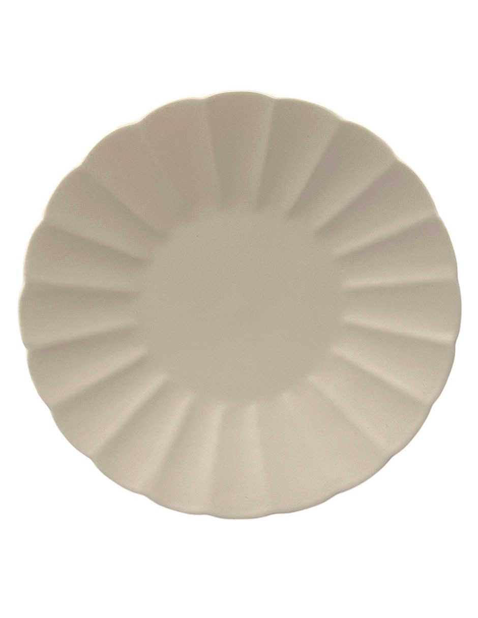 Plato ensalada Oasis Tropical de stoneware 2
