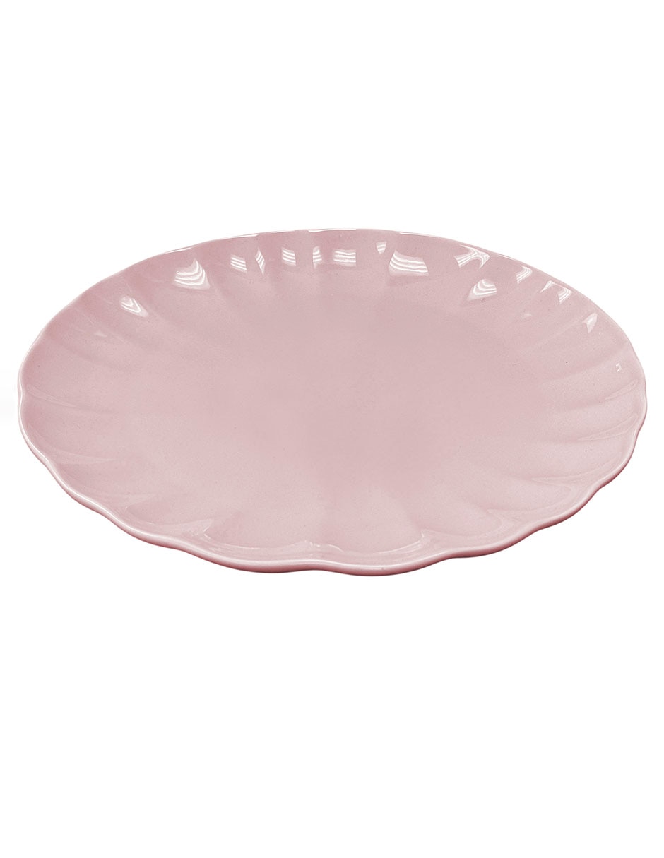 Plato trinche Oasis Tropical de stoneware