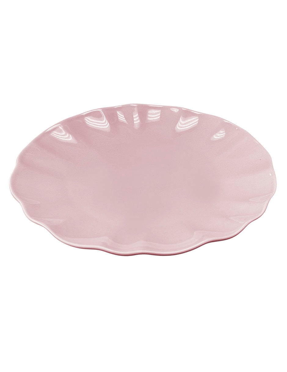 Plato ensalada Oasis Tropical de stoneware