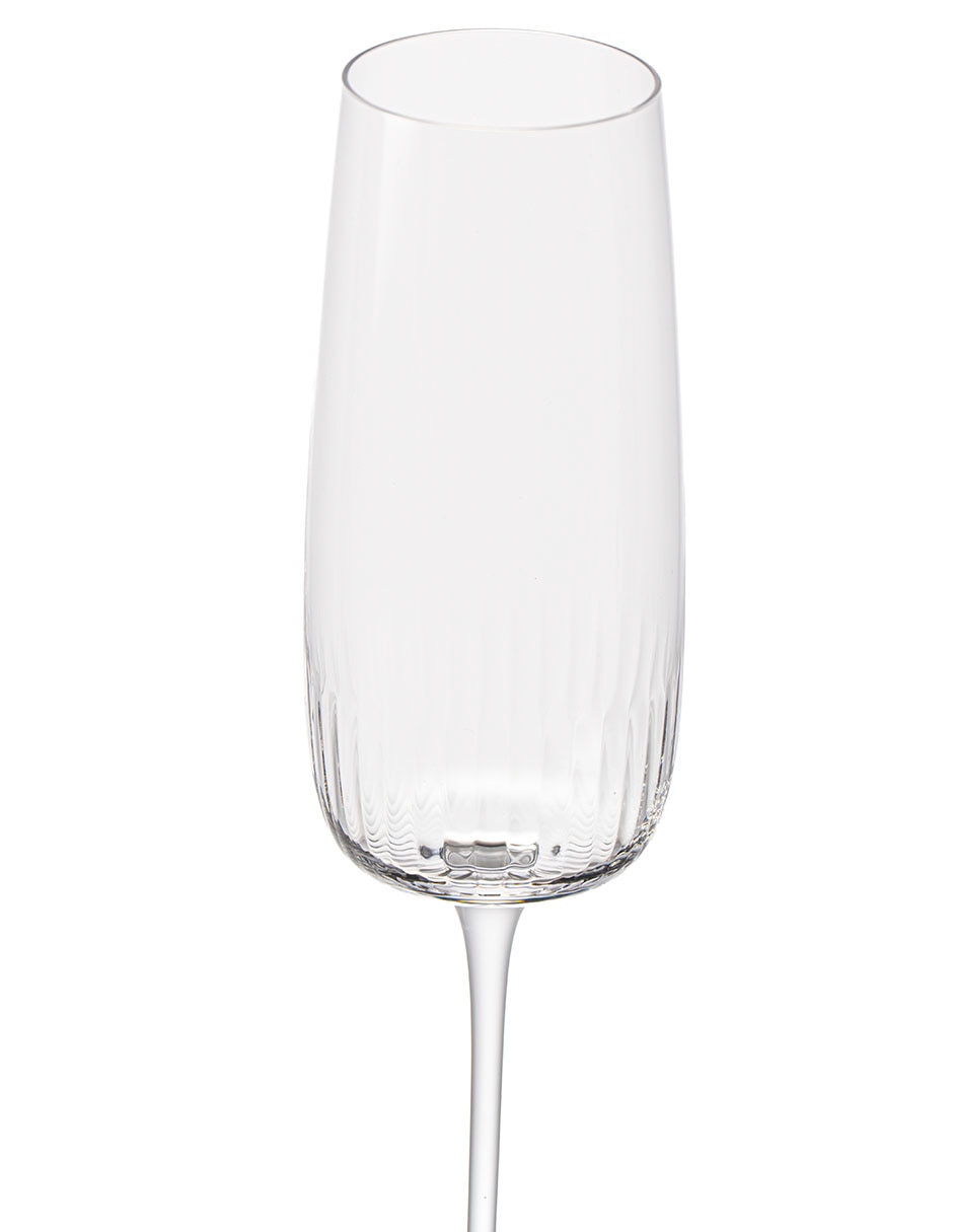 Copa flauta de vidrio 4