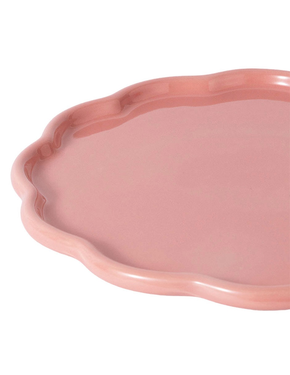 PLATO TRINCHE OASIS FL, 26 CM, DURAZNO