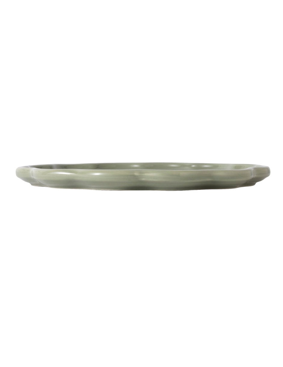Plato trinche Oasis de stoneware