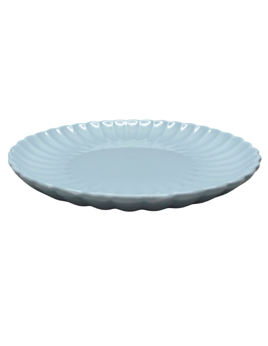 Plato trinche Oasis de stoneware