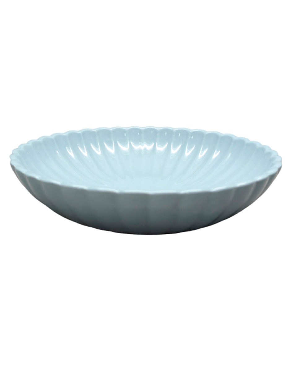 Plato pasta Oasis Tropical de stoneware
