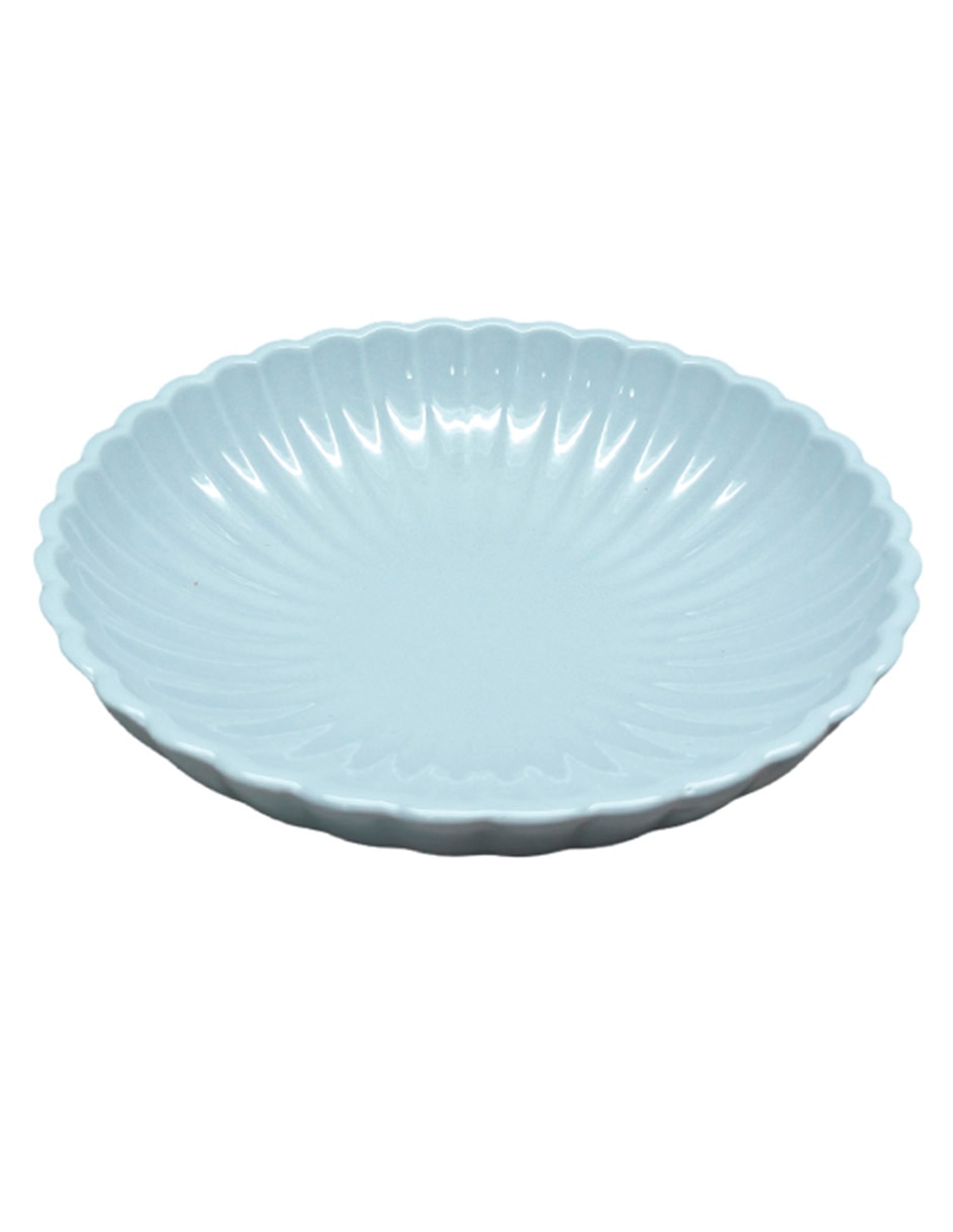 Plato pasta Oasis Tropical de stoneware 2