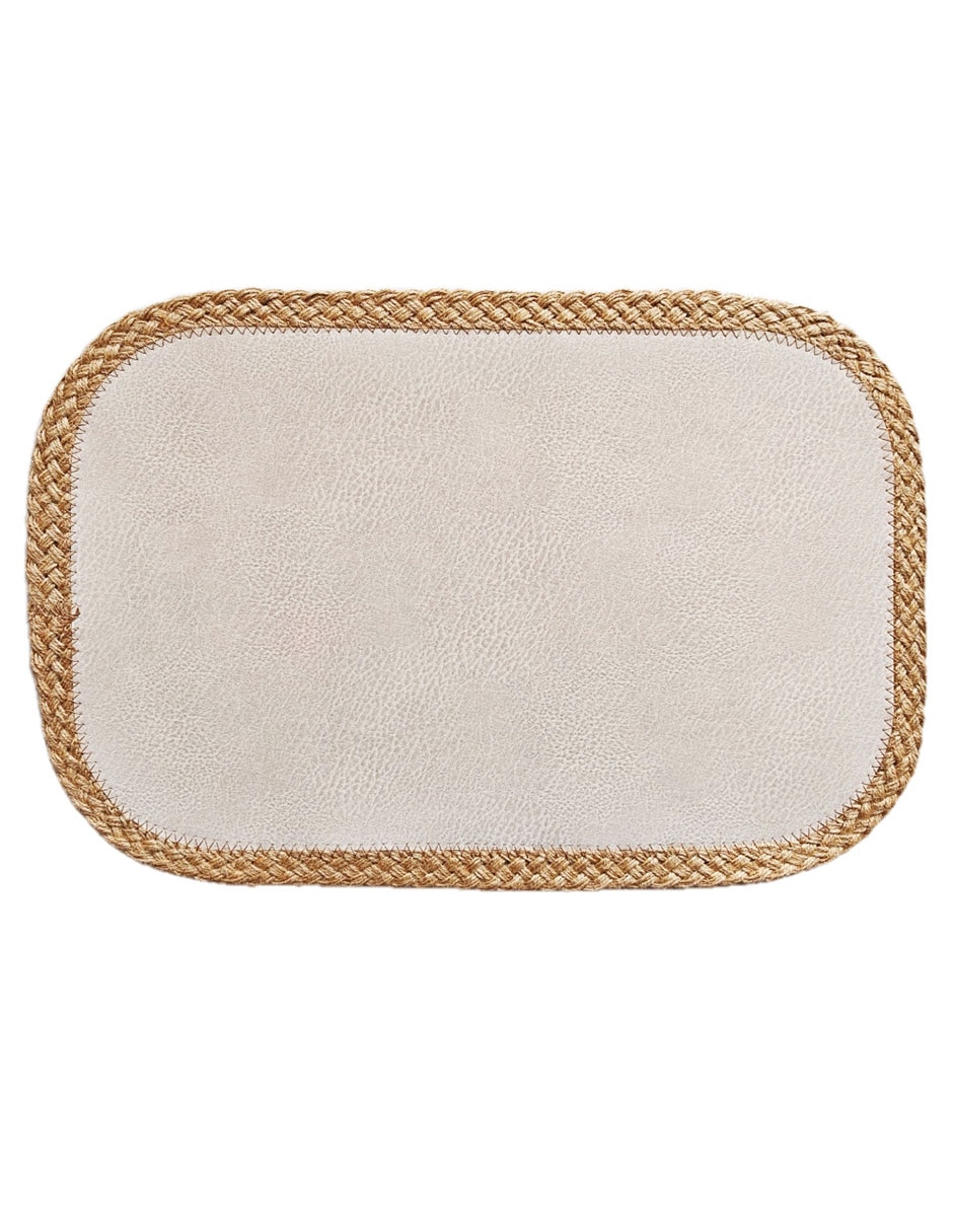 Mantel individual rectangular