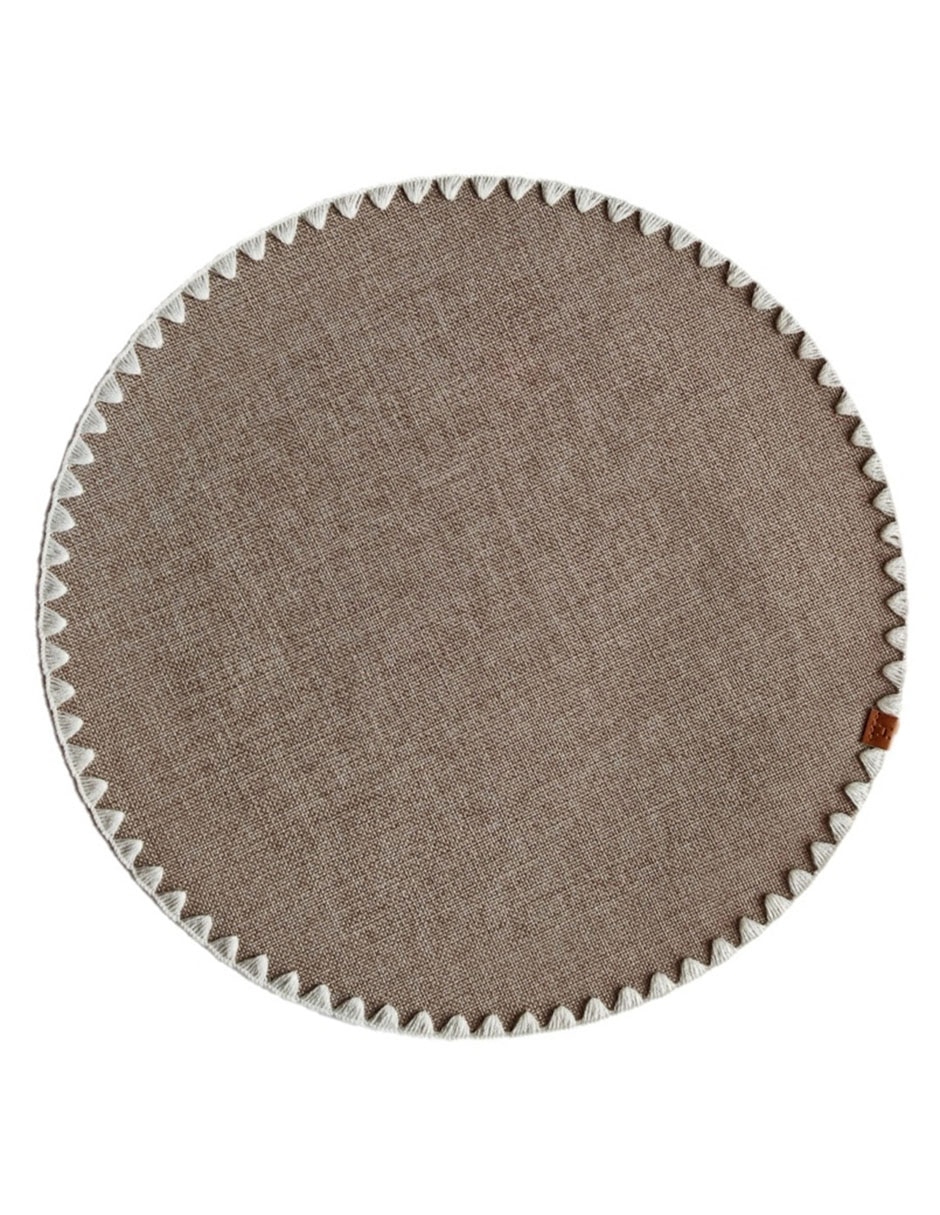 Mantel individual redondo