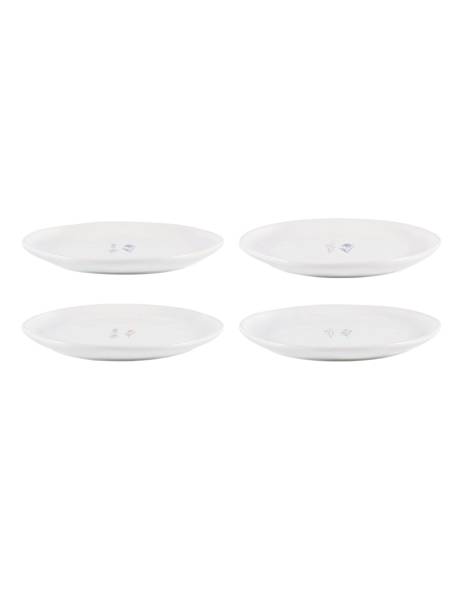 Set platos ensalada Oasis Floral 4 piezas