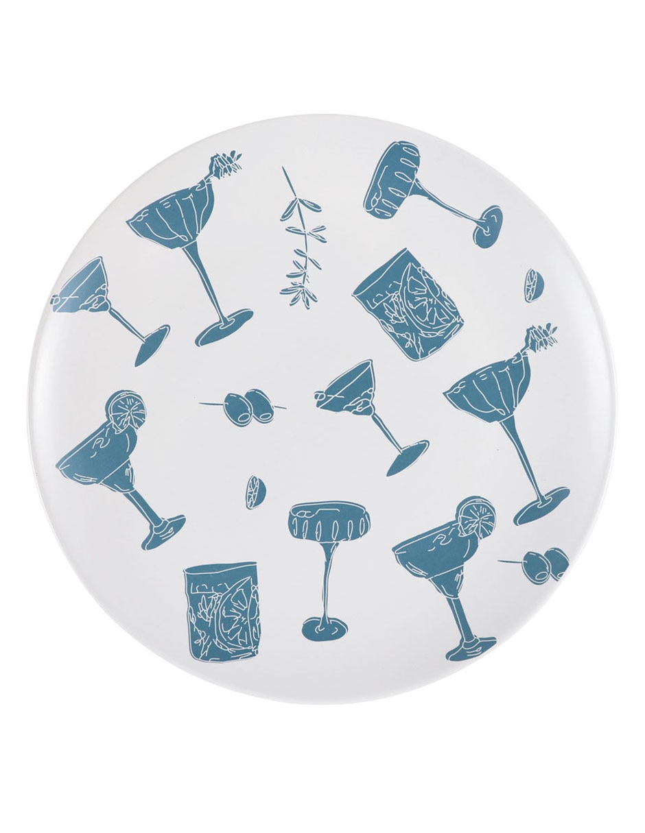 Plato trinche Bar de stoneware 2