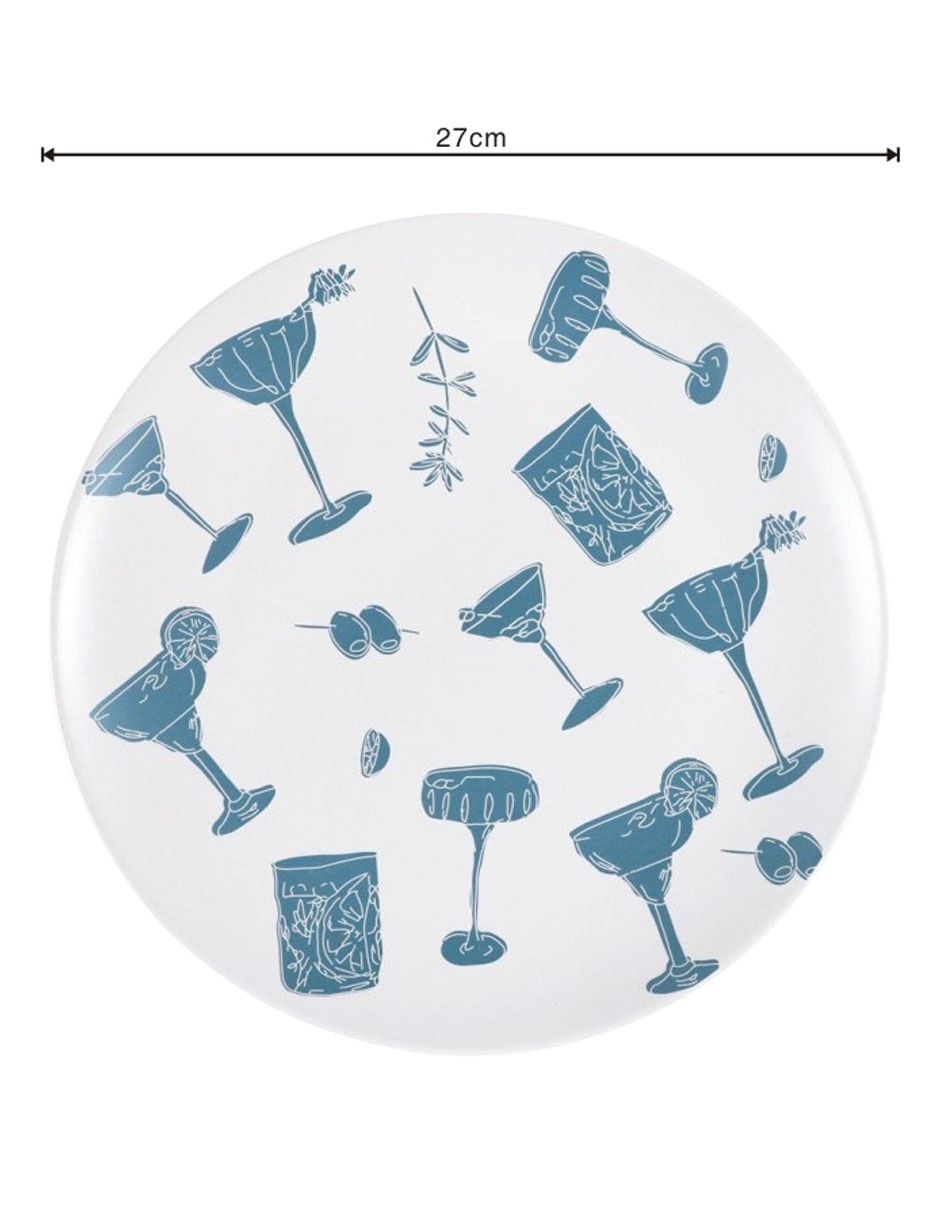 Plato trinche Bar de stoneware 4