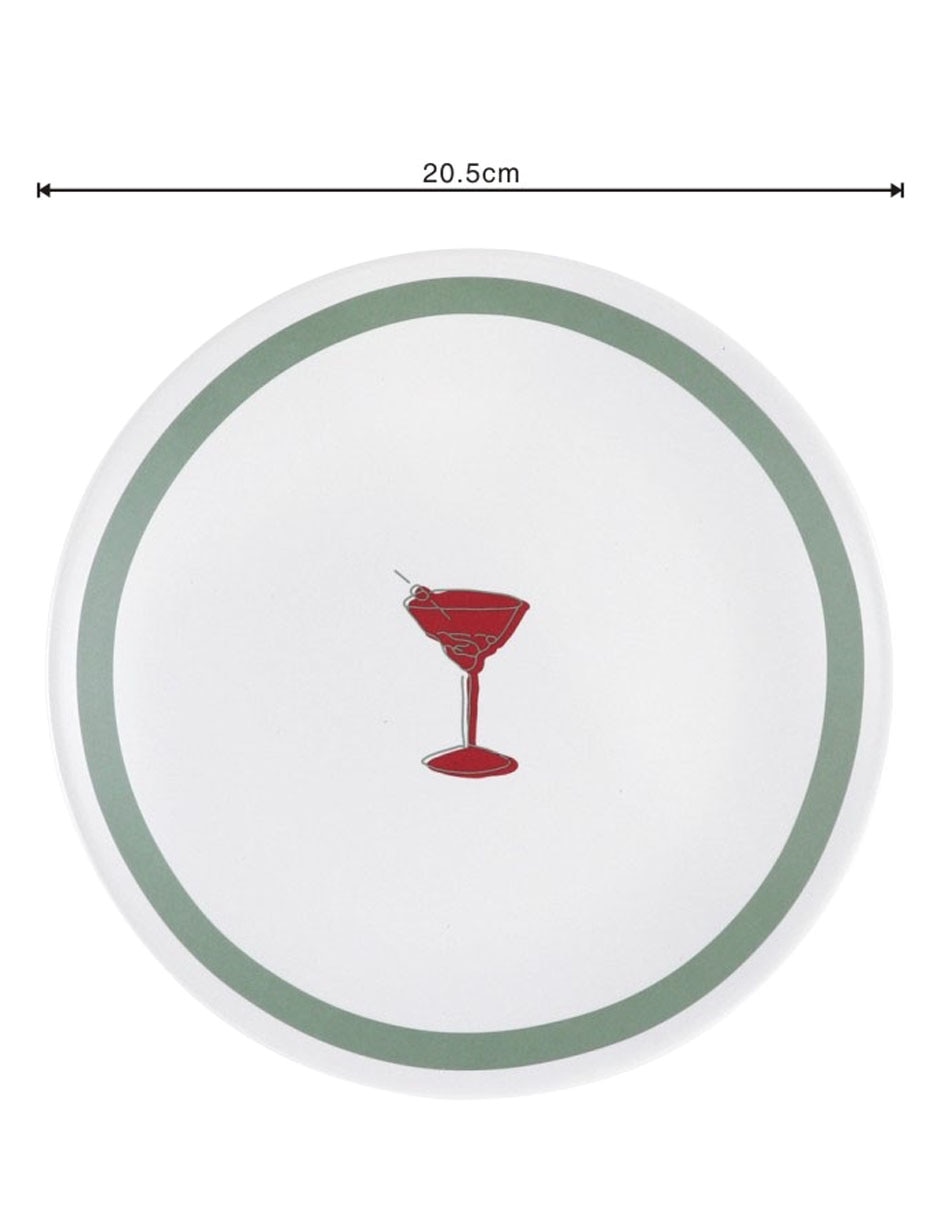 Plato ensalada de stoneware 4