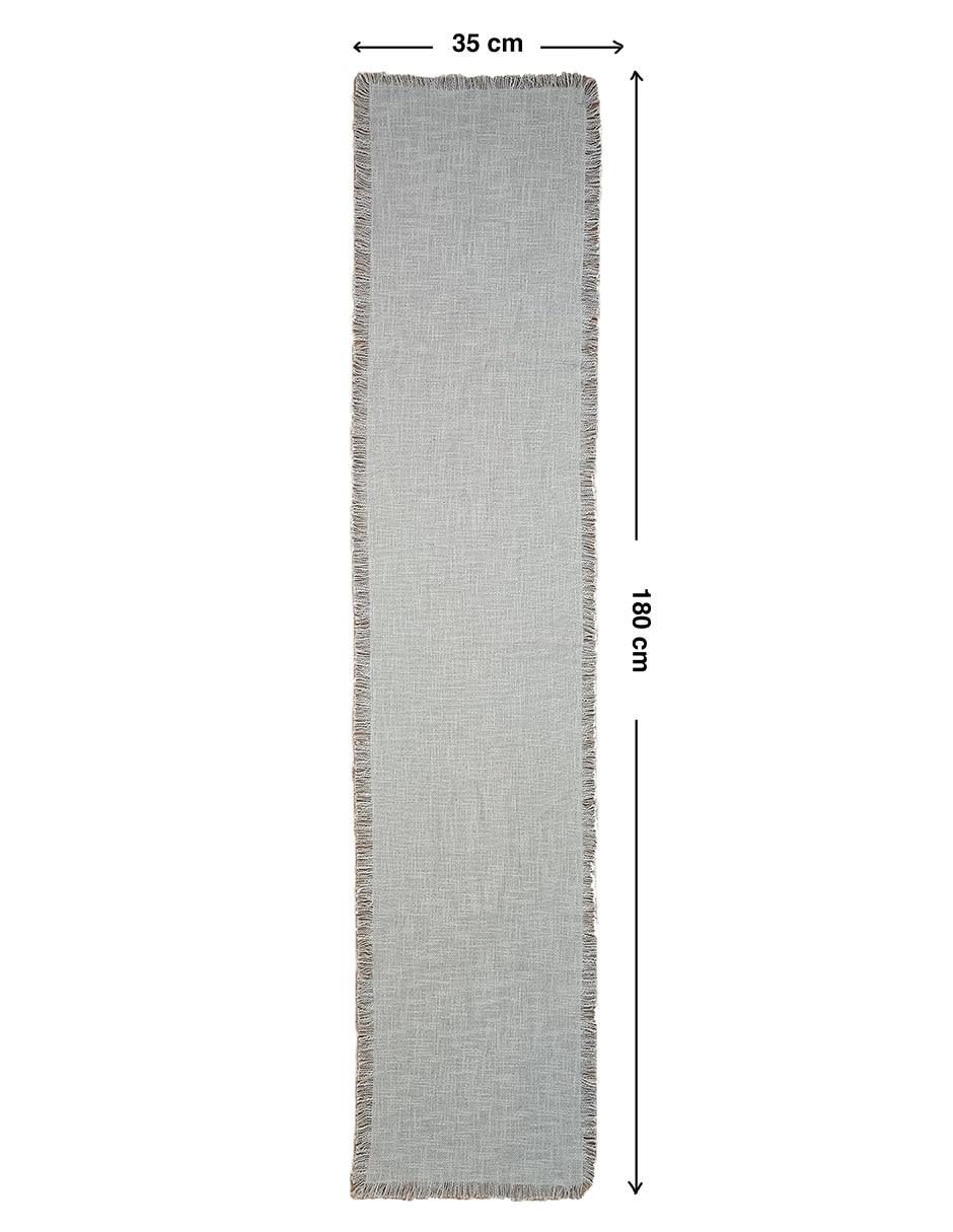 Mantel individual rectangular de algodón 5