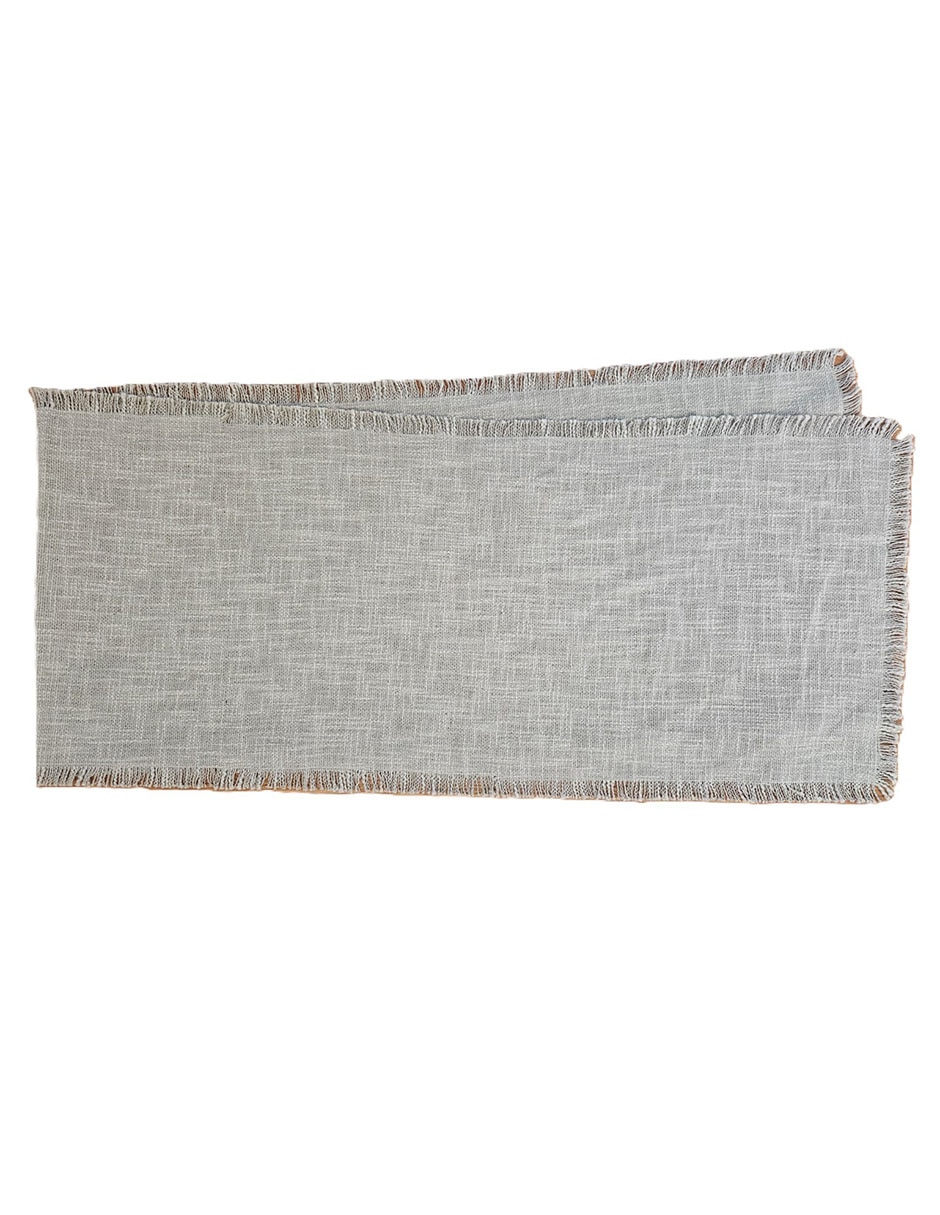 Mantel individual rectangular de algodón 3