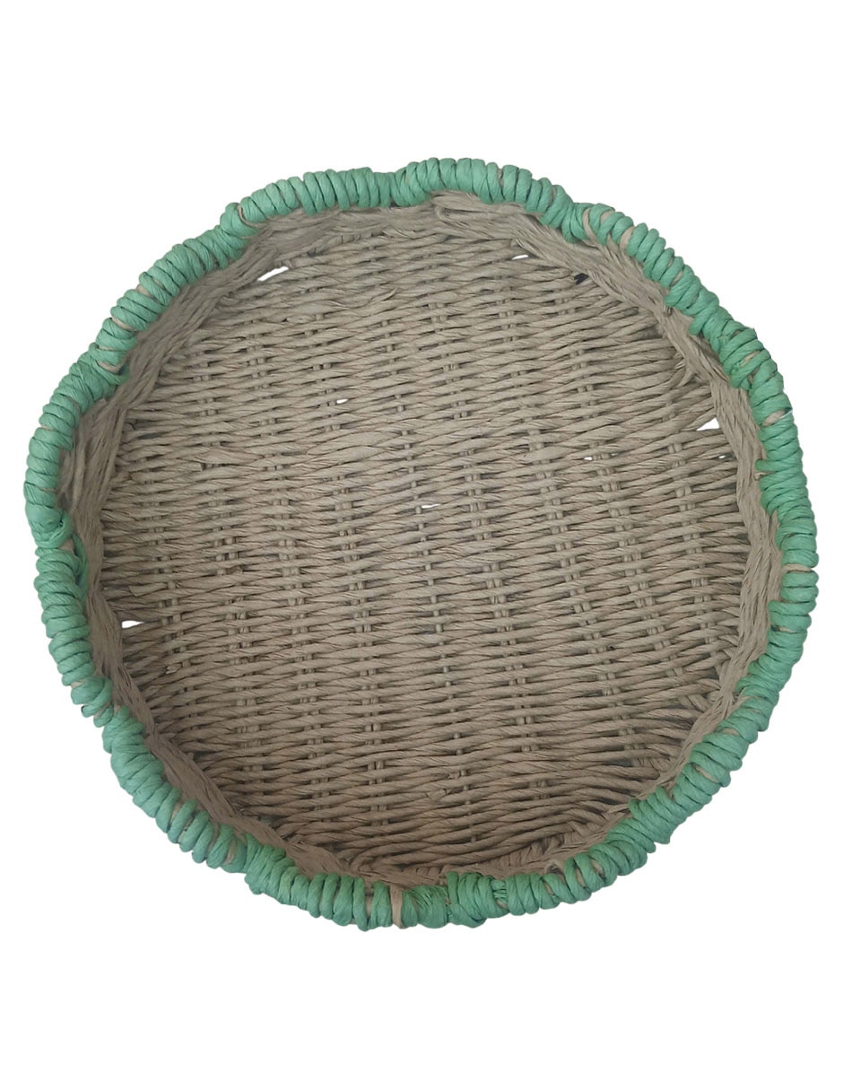 Canasta de fibras naturales 3