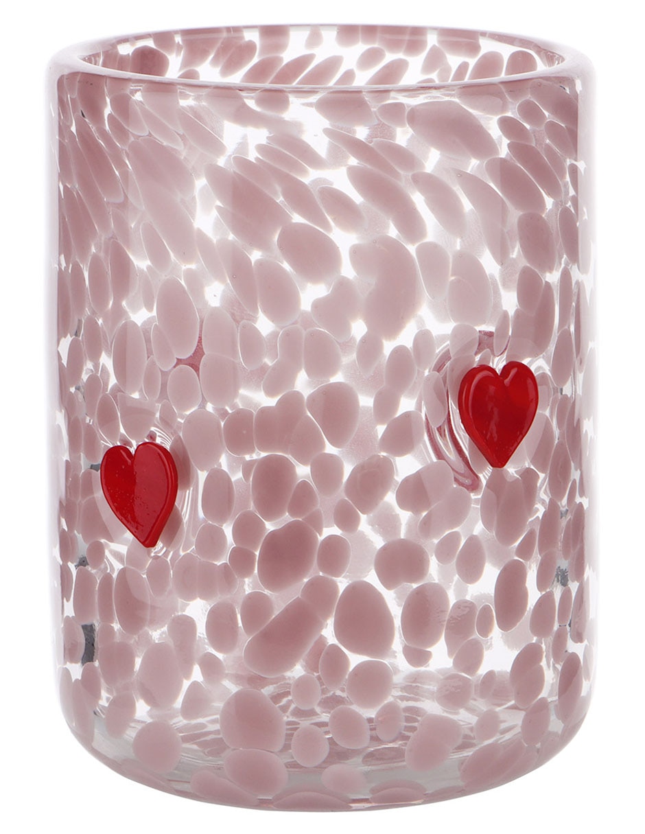 Vaso para agua Valentiness de vidrio