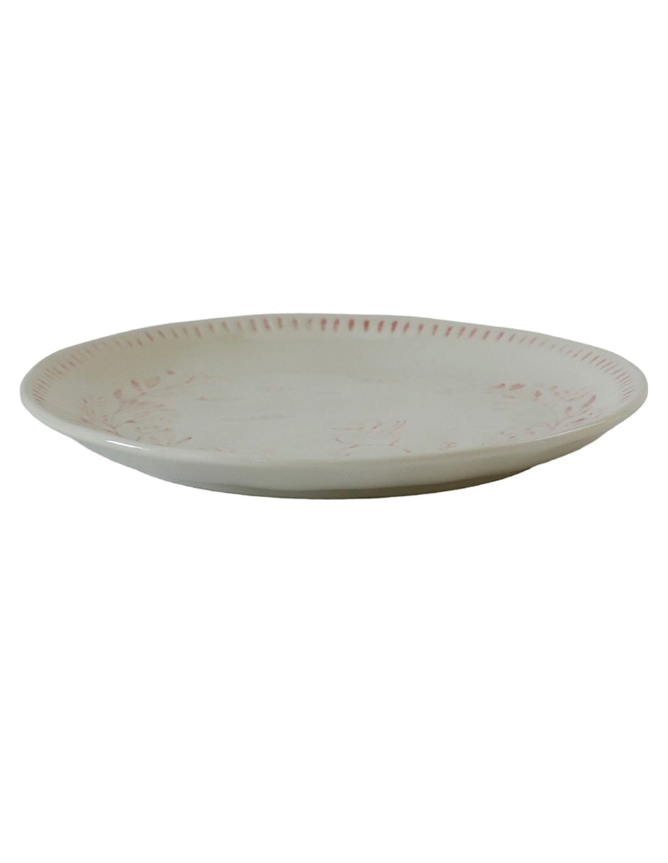 Plato ensalada Pascua de cerámica
