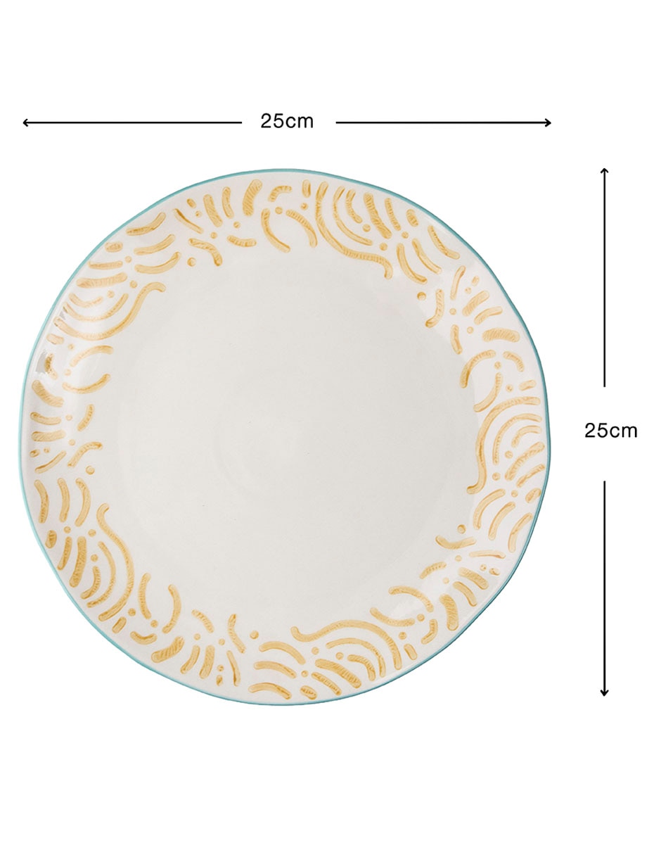 Plato trinche de cerámica 4