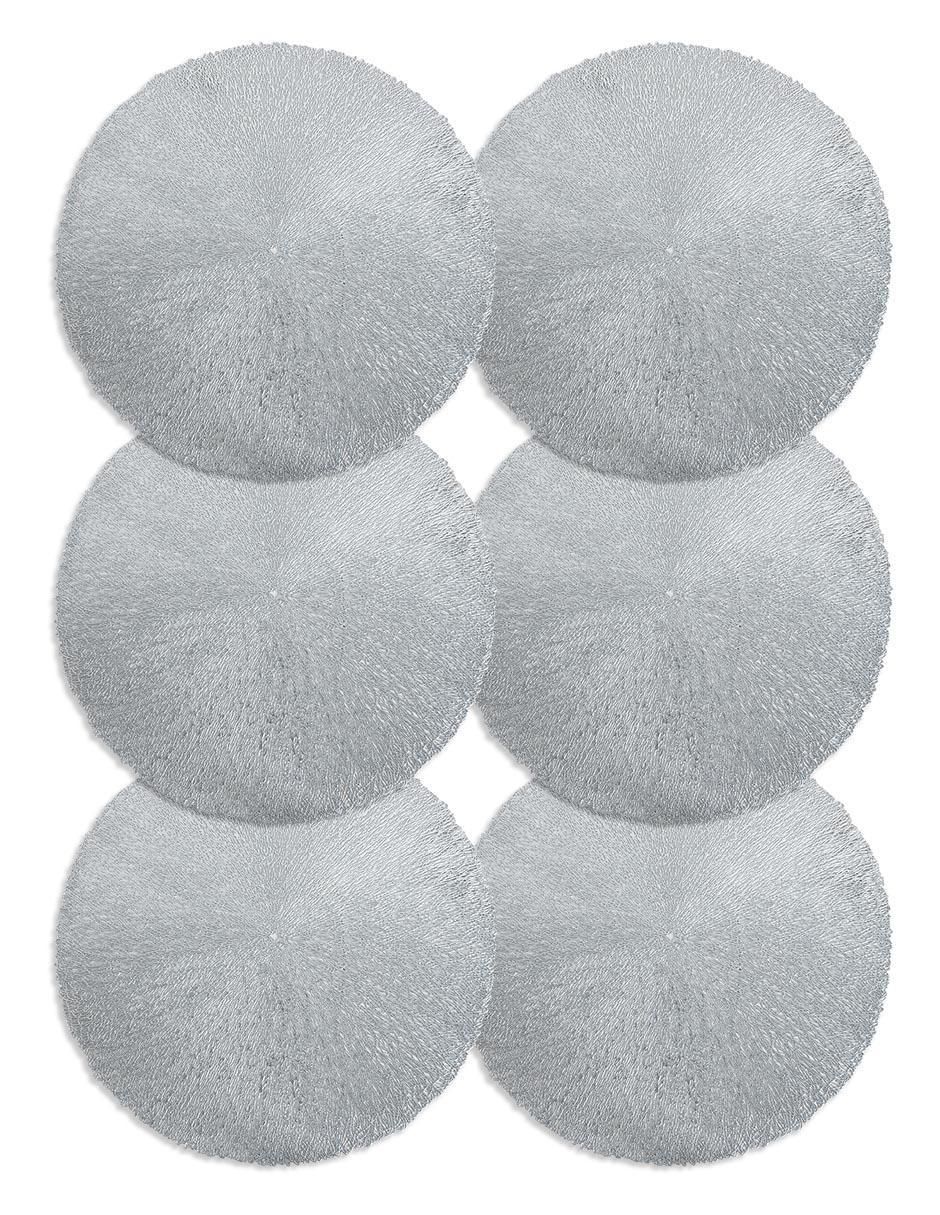 Set plato base navideño Tutal de plástico 6 piezas
