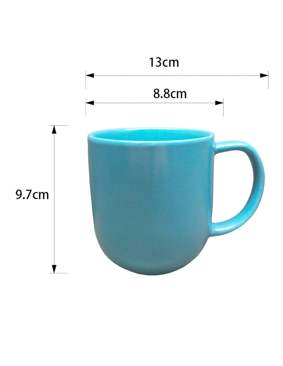 Set de tazas clásicas 4 piezas 6