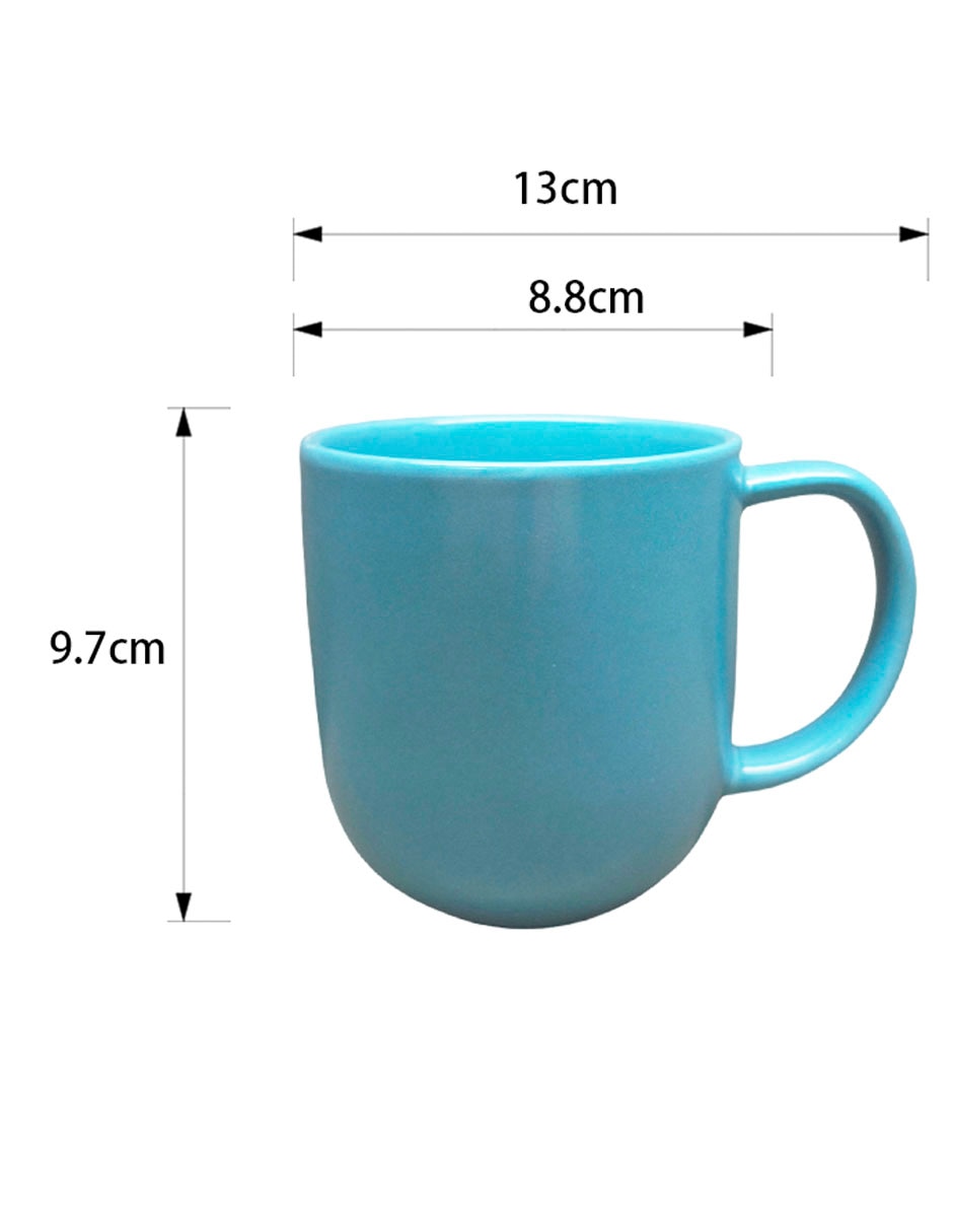 Set de tazas clásica 6 piezas 6
