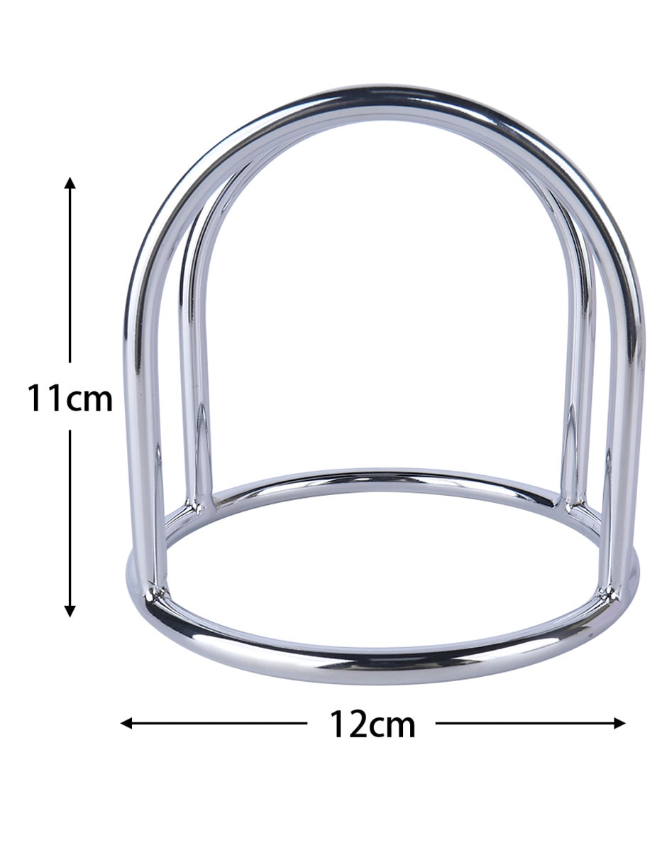 DOME METAL NAPKIN, SIN TAMAÑO, PLATEADO