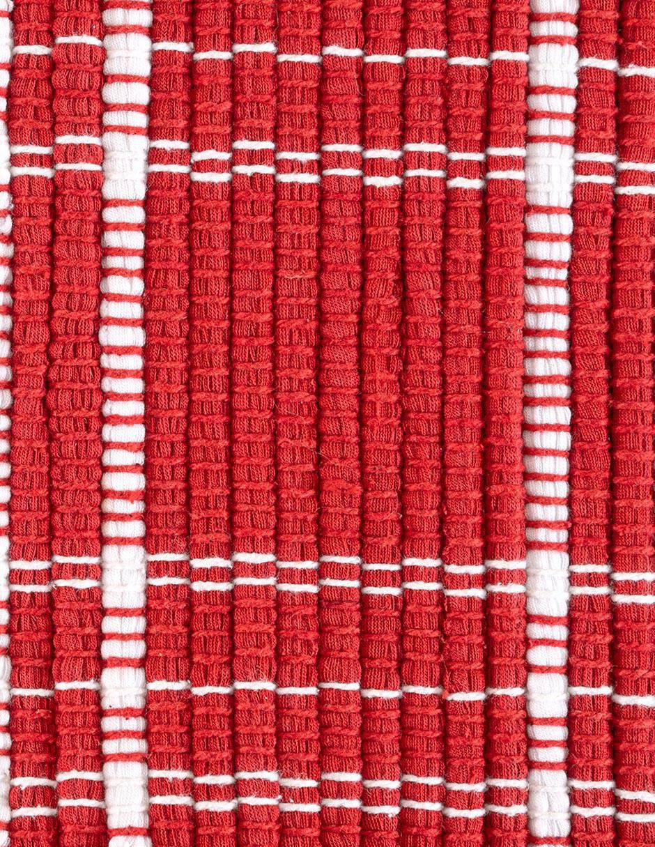 Camino de mesa cuadros rojos navidad 5