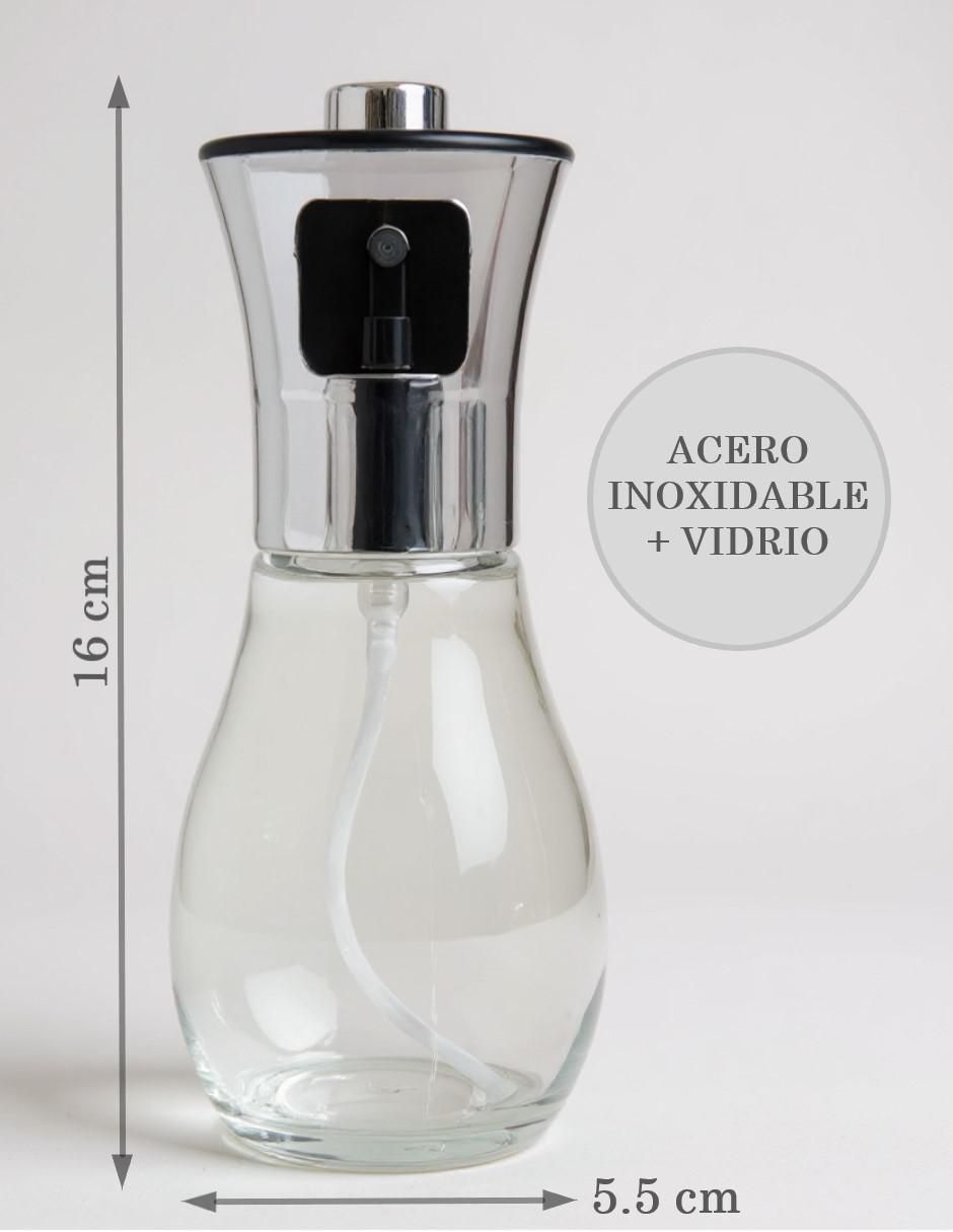 Kit de aceitera de vidrio con spray de vidrio 7