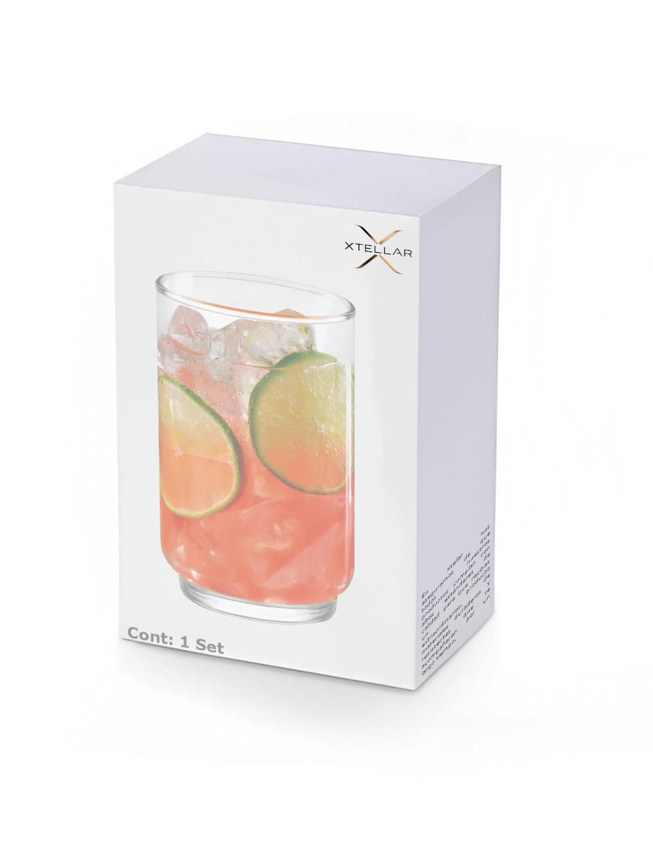 Set de vasos para agua de vidrio con 6 piezas 4