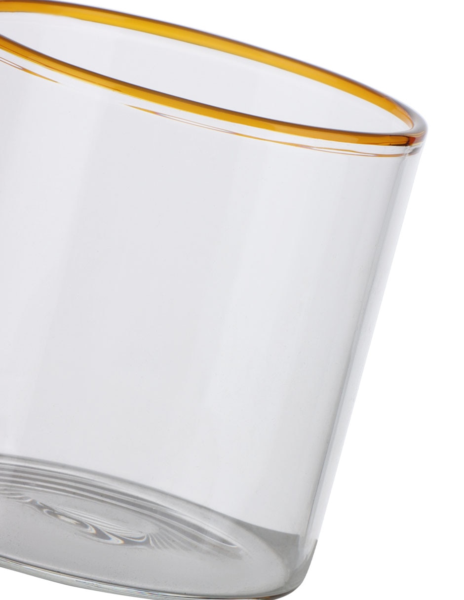 Vaso para agua de vidrio 2