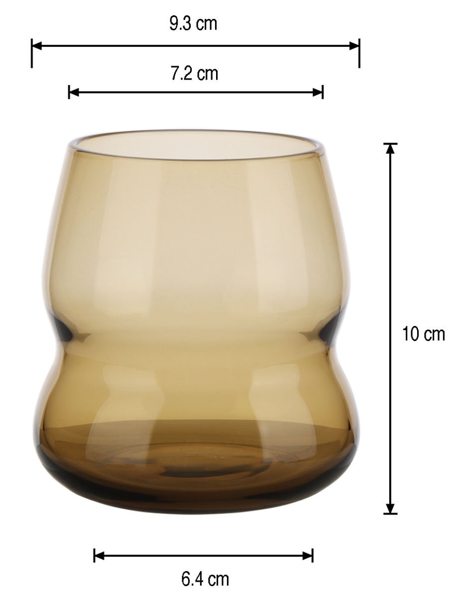 Vaso para agua de vidrio 4