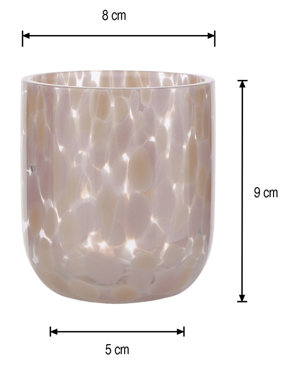 Vaso para jugo Dotoglass de vidrio 4