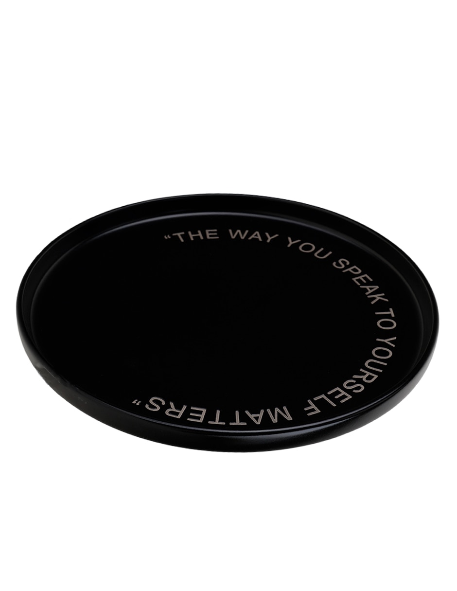 Plato trinche mindfulness "de" stoneware 1 pieza 4