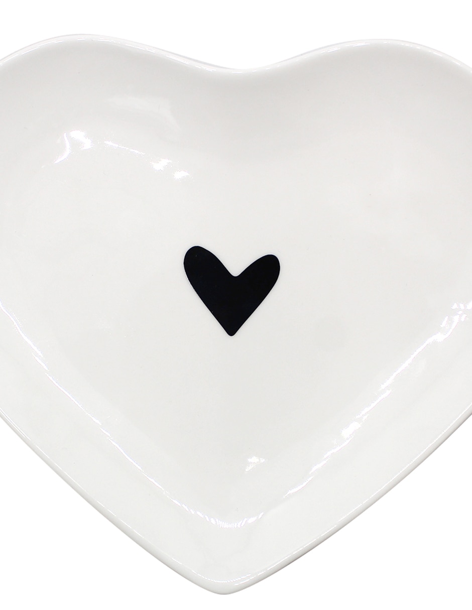 Plato B&W de porcelana 4