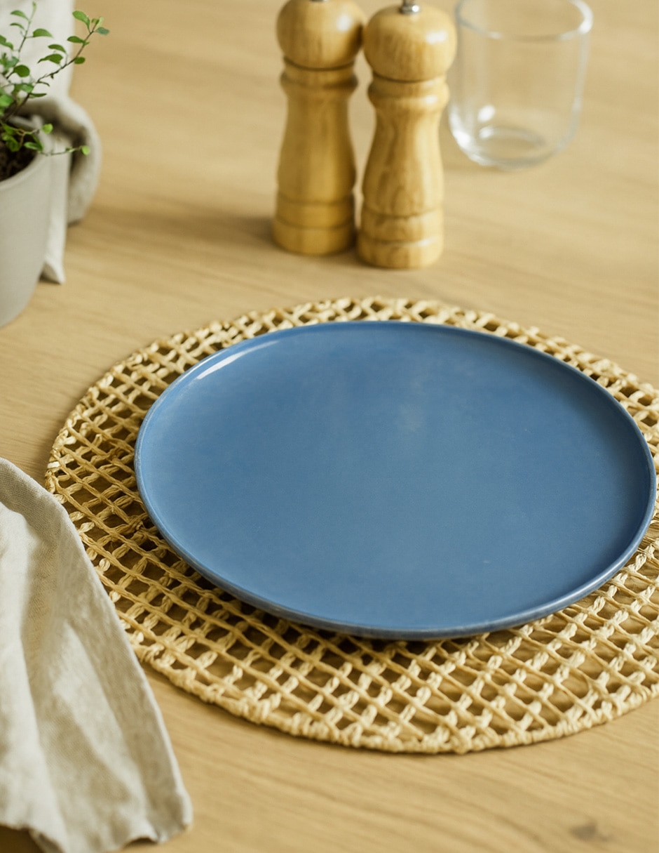 Plato postre Pula de stoneware 8