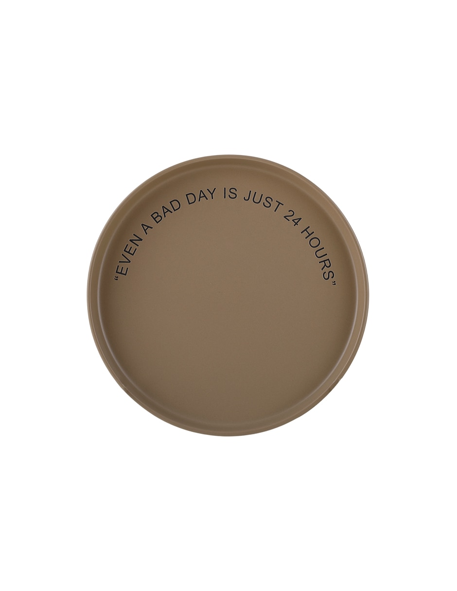 Plato trinche Thoughts de Stoneware 1 pieza 2