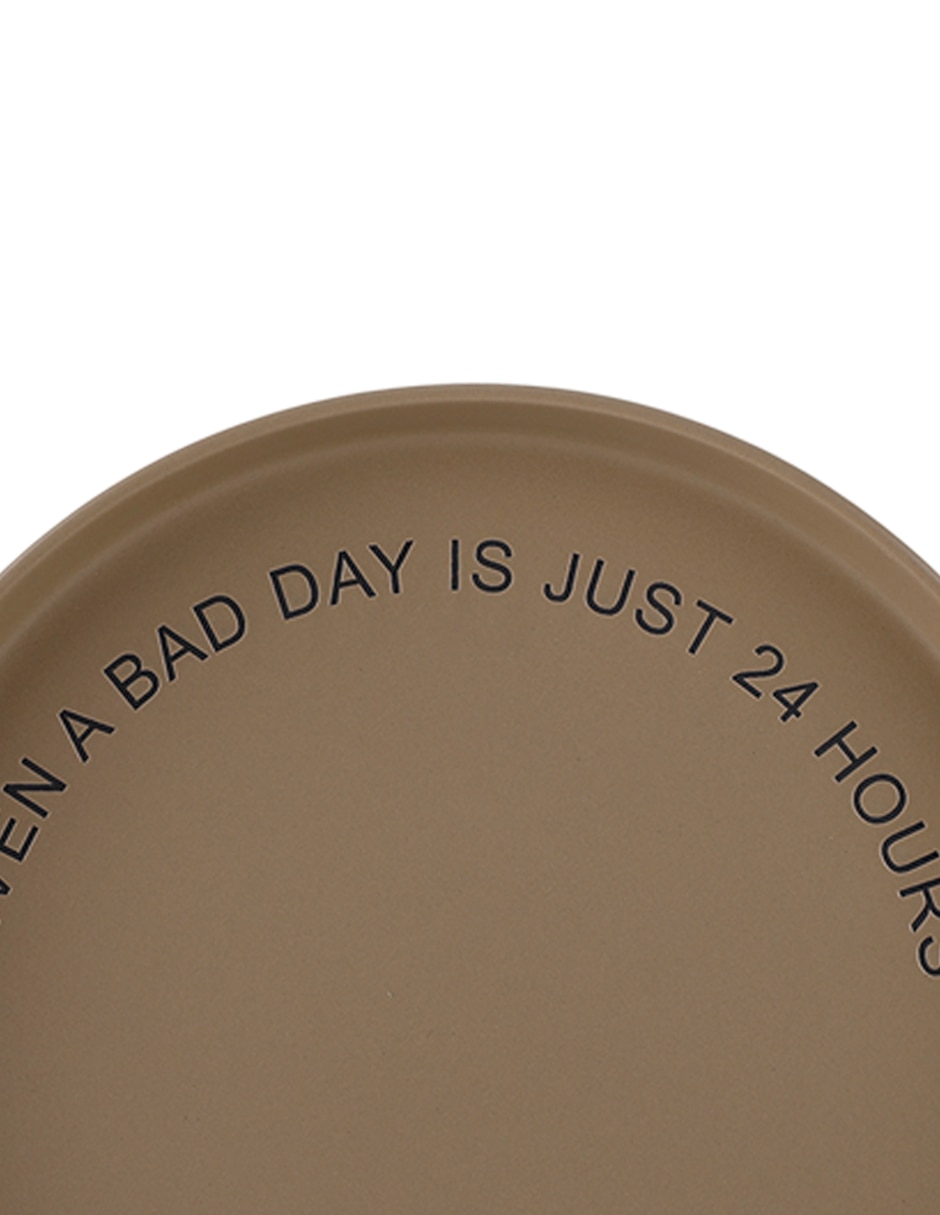 Plato trinche Thoughts de Stoneware 1 pieza 4