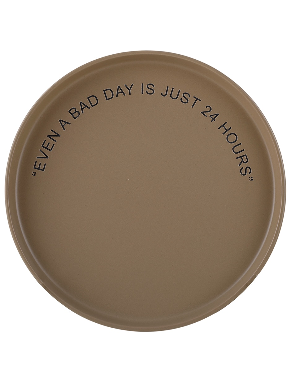 Plato trinche Thoughts de Stoneware 1 pieza 5