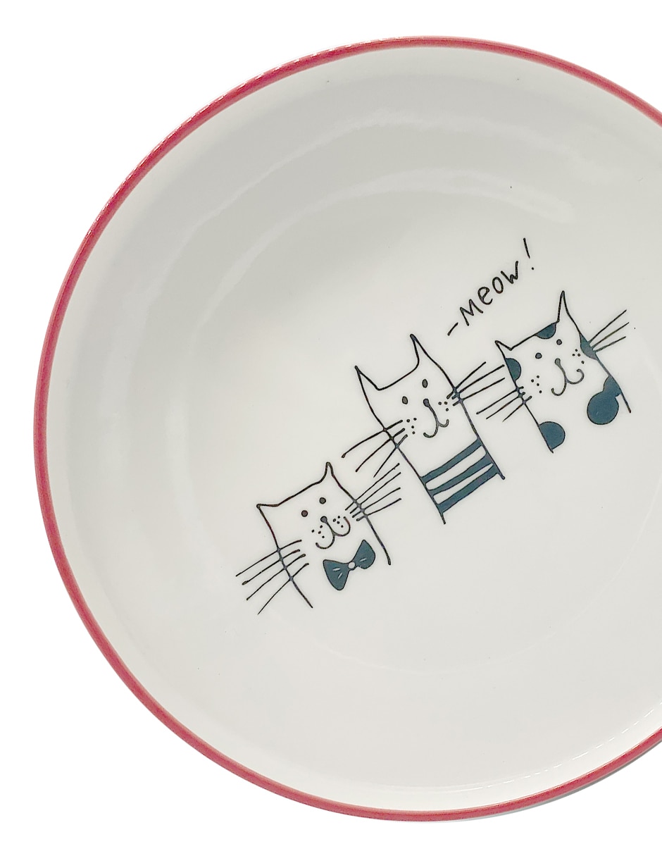 Plato postre Bisho de porcelana 4