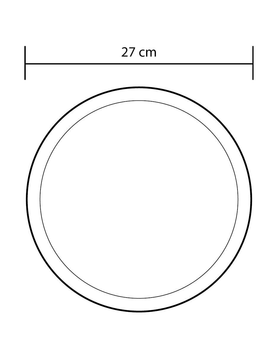 Plato trinche Sadia de melamina 3