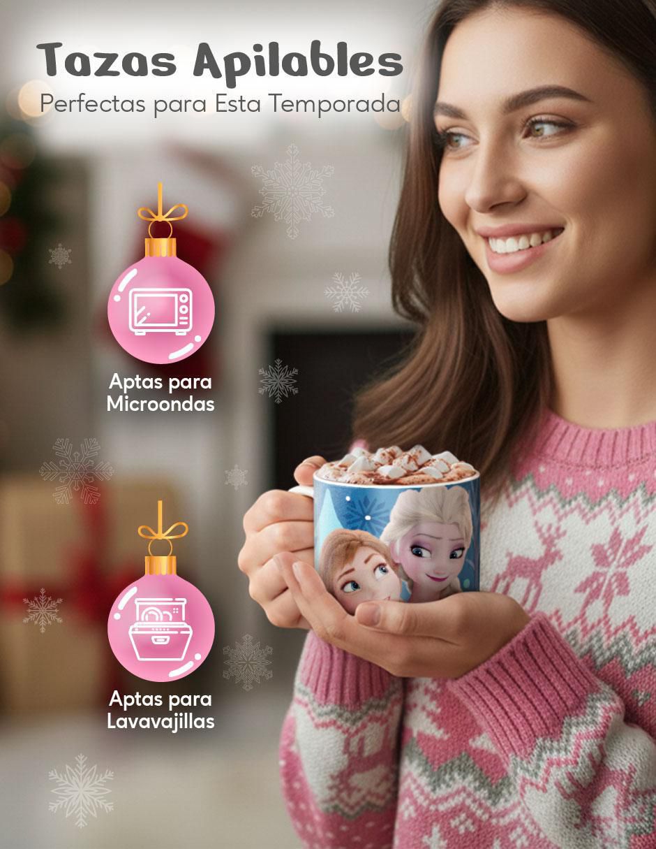 Set de tazas clásicas Frozen 4 piezas 4