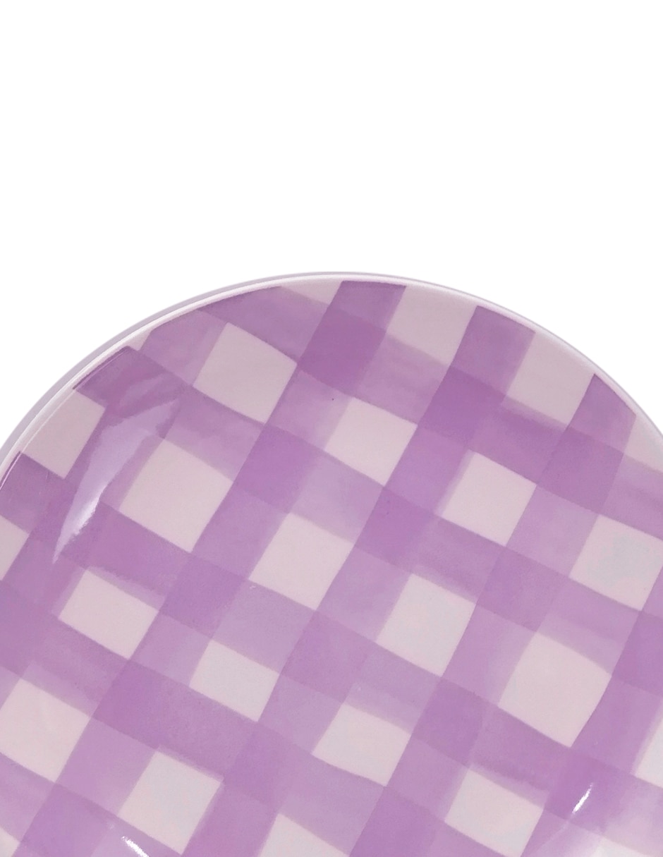 Plato postre Picnic de stoneware 2