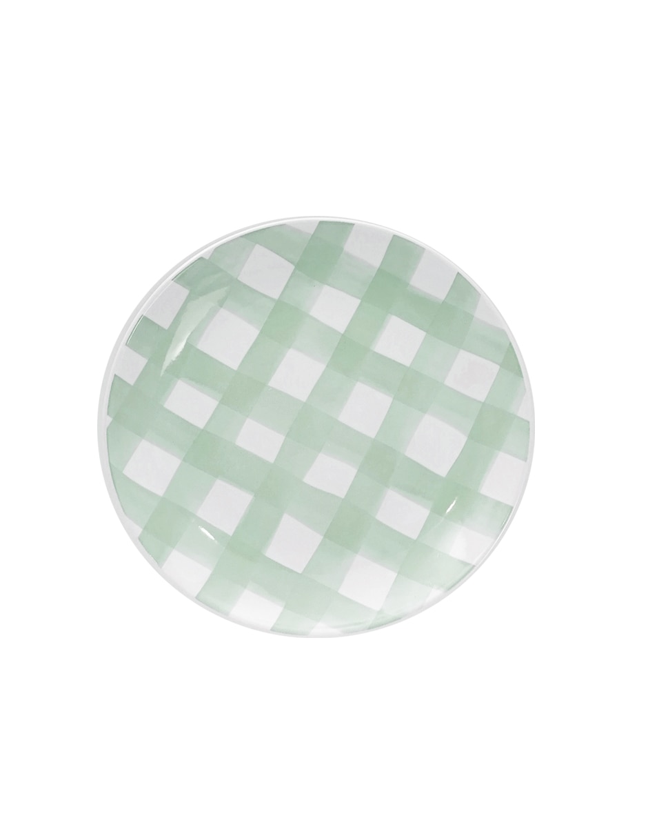 Plato postre Picnic de stoneware